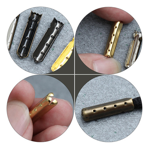 100 Piezas De Metal Duradero Con Punta De Cordón Para Zapato