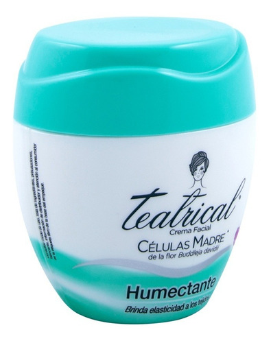 Crema Facial Teatrical Humectante X 100gr