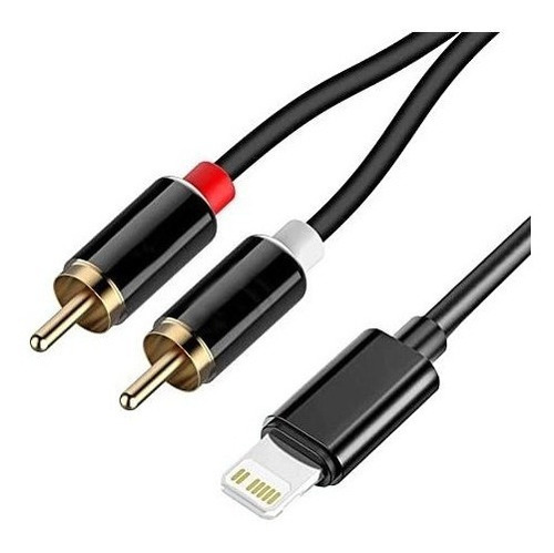 Cable Lightning A Rca Para iPhone iPad, Divisor Estéreo En Y