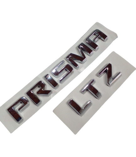 Insignia Emblema Chevrol.prisma Ltz Baul Cromado