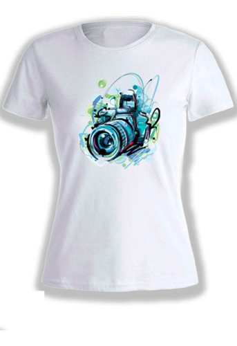 Remera Personalizada Camara De Fotos