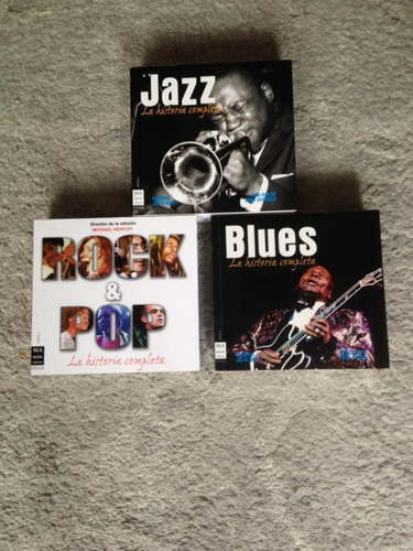 Jazz - Rock & Pop - Blues. La Historia Completa. ( 528 Pág.) (Usado)