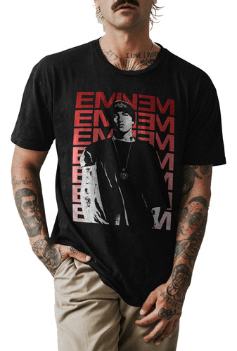 Polo Personalizado Rapero Eminem Musica Rap 001