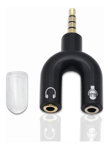 Splitter Plug 3,5 A Jack Micrófono Y Auricular Ps4 Pc Mic
