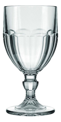 Taça Em Vidro Bavaria Para Agua Vinho Suco - 320ml Cor Transparente