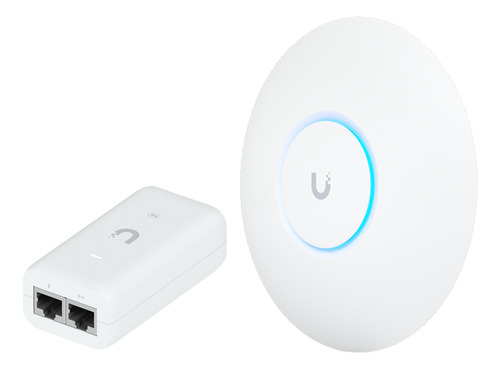 Roteador Wifi 6 U6+ Ubiquiti 3.0 Gbps Com Fonte Poe 48v 15w