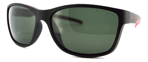 Lentes De Sol Mytho - Mt4128 C1 Lente Verde Varilla Negro Armazón Negro