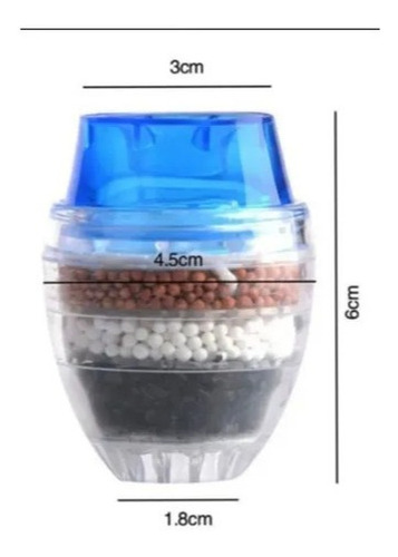 Filtro Purificador De Agua, Cerámica Bioenergetico, Grifos