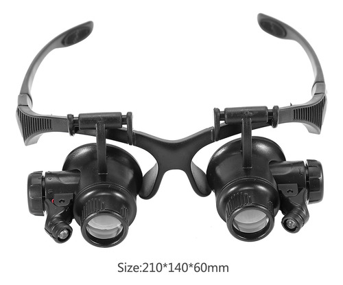 Lupa De La Cabeza Con La Cabeza Gafas De Lupa De Lupa Para