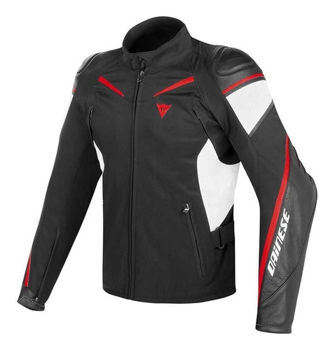 Chamarra Para Motociclismo Dainese Street Master Leather Tex