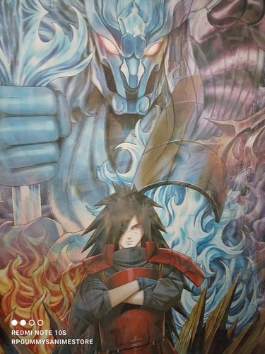 Naruto Shippuden Uchiha Poster Lenticular 3d (Usado)