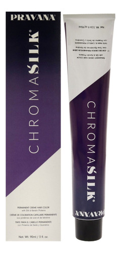 Tintes Pravana Chromasilk Gama Completa Tono RUBIO NACARADO INTENSO 7.22