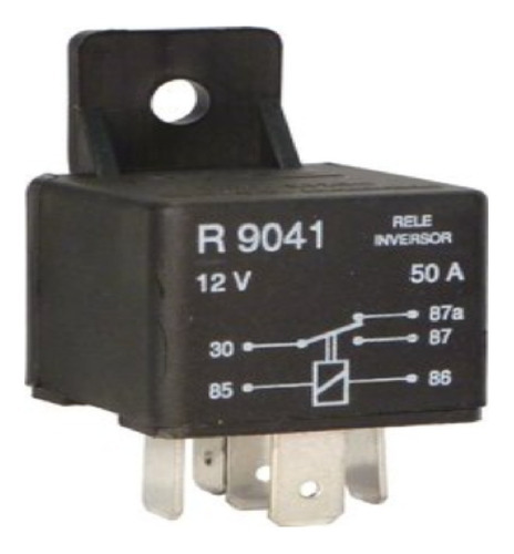 Relay Inversor Universal Simple 12v 40/20a 5t Dze Mayorista 