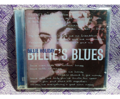 Cd Billie Holiday Billie's Blues Billie Holiday