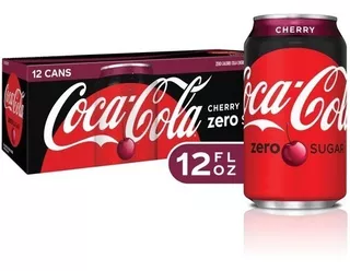 Coca Cola Cherry Zero Sugar 12 Pack 355ml