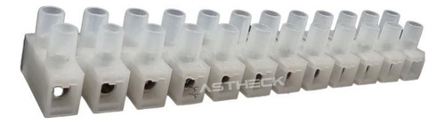 Kit 10 Barras Conector Sindal 12 Bornes 4,0mm - 24a