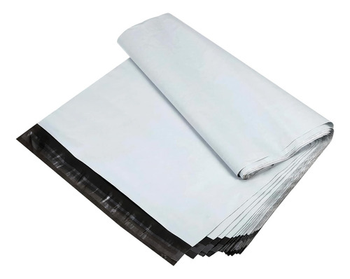 100 Bolsas Sobres Paqueteria Ecommerce S 28 X 35 Cm Color Blanco