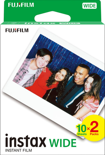 Fujifilm Instax Wide Película Instantánea Con 20 fotos, .