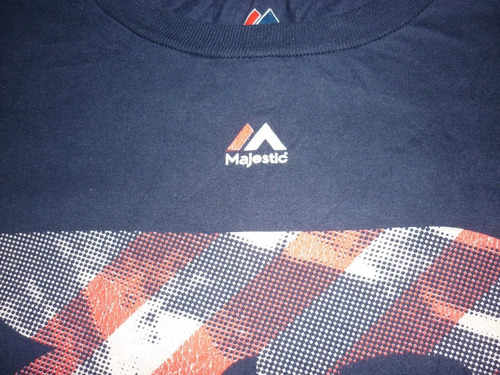 Imagen 3 de 4 de E Remera Majestic Detroit Tigers Big Logo Talle L Art 29667