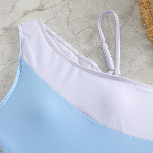 Bikini De Estampado Cómodo A La Moda Para Mujer En Color Lis
