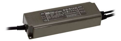 Driver Led Pwm-120-12,120w,12v,ip67 Para Alto Desempenho