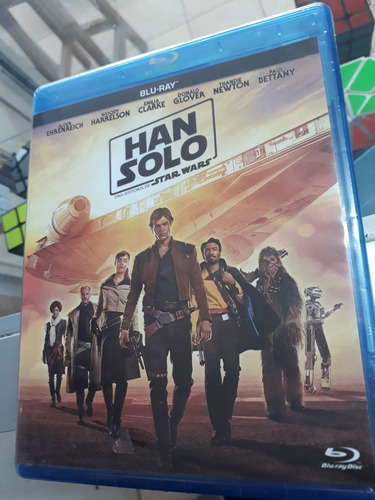Bluray Star Wars Han Solo Original Nuevo Guerra De Las Galax