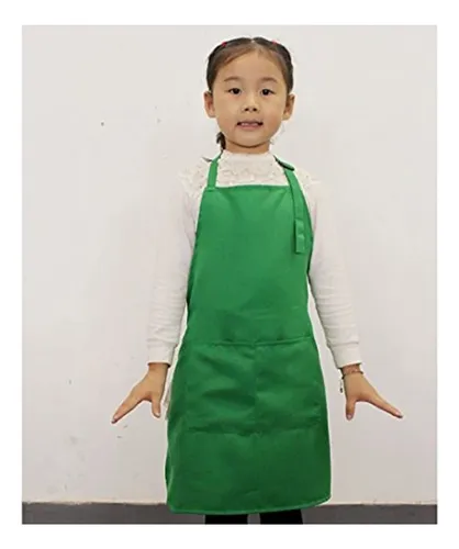 Lissomplume Niños Art Smock Niños Pintura Babero Delantal