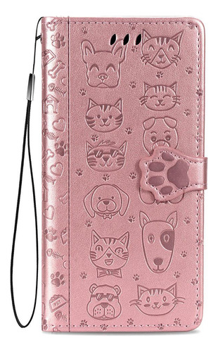 Funda Tipo Cartera Para Huawei Honor X9 8a 10x Lite Con Dise