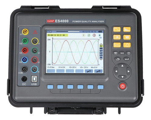 Analizador De Energía Trifásico Es4000 Analizador De Calidad