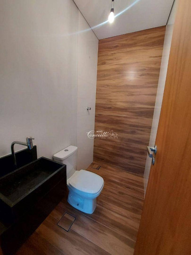 Imagem 11 de 30 de Sobrado Com 3 Dormitórios À Venda, 235 M² Por R$ 1.600.000,00 - Vila Assunção - Santo André/sp - So0105