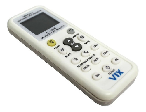 Imagem 3 de 3 de Controle Remoto Universal Ar Condicionado Vix 1000 Em 1