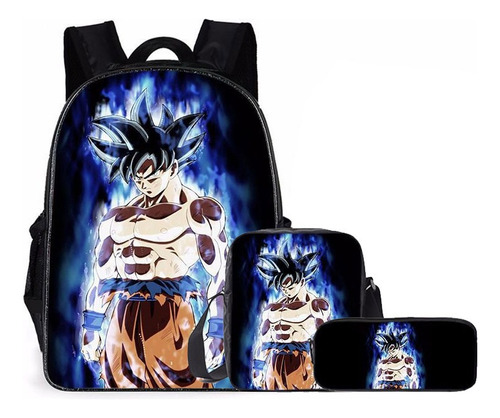 Mochila Escolar Periférica De Dragon Ball De Animación 3d, M