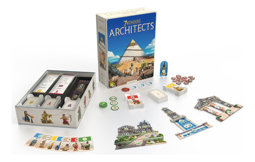 Juego De Mesa Repos Production 7 Wonders Architects Strategy