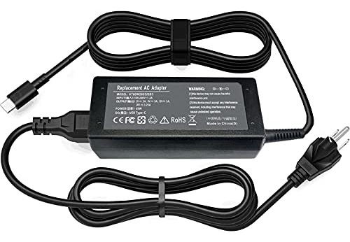 Cargador Portátil Usb C 65w Para Lenovo Yoga 720 730 720-13i