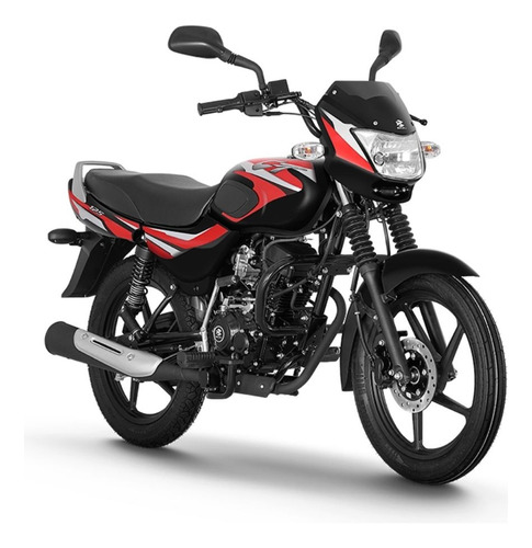 Moto Bajaj Ct 125 Negro Rojo