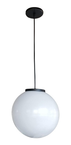 Colgante Globo Esfera Pvc Opal 25 Cm Deco Apto Led E-27 