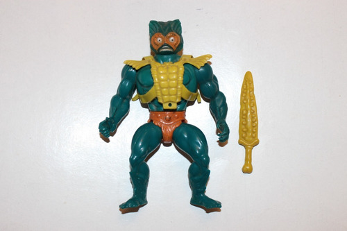 1984 Merman Aurimat Los Amos Del Universo Motu Vintage Loose (Usado)