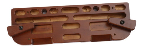 Tabla Colgante De Escalada, Diapasón De Rojo 55x15x4,5cm