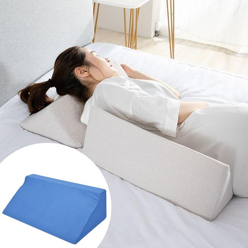 Almohada De Cuña Triángulo Suave Para Dormir Después De