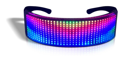 Led Fiesta Lentes Bt App Control Led Up Lentes