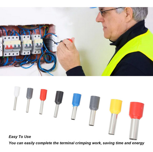 Kit Surtido De Terminales De Engarce De Cables Conectores