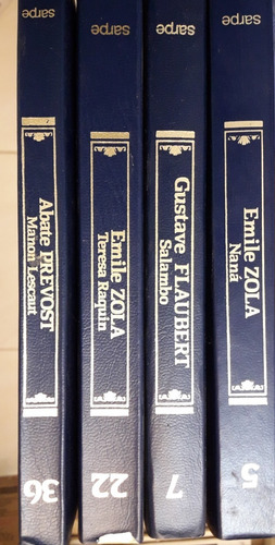 4 Libros De La Colección Novelas Inmortales Ed. Sarpe (Usado)