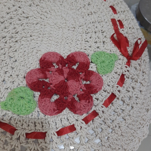 Jogo De Banheiro + Passadeira Avulsa Cor Vermelho