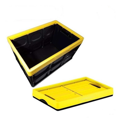 Organizadora Para Objetos Grandes, Mxicx-004, 4 Pzas, 45kg, Color Negro/Amarillo
