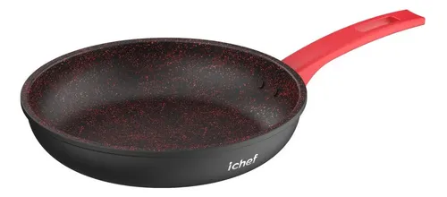 Panela First Sauté Petit Vermelha 20cm Ichef Polishop Vermelho