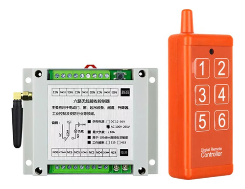 Controlador De Receptor Inalámbrico Para Equipos Eléctricos