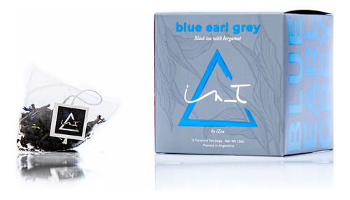 Té  In_t Izen Blue Earl Grey  X 12 Saq Piramide De 3 G