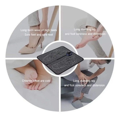 Cojín De Masaje Inteligente Ems Para Fisioterapia De Pulso P