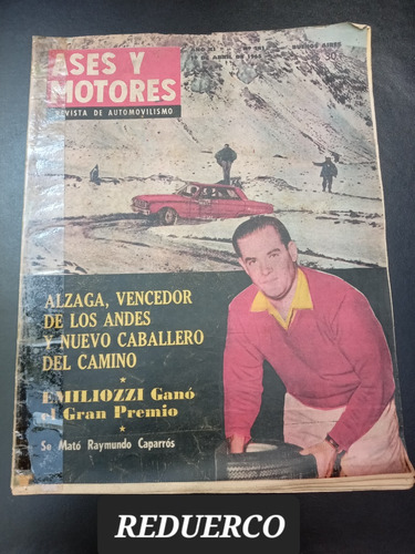 Ases Y Motores 141 Año 1965 Muerte Raymundo Caparrós 1/4 