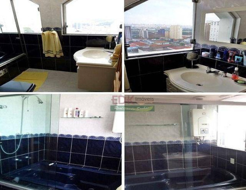 Imagem 14 de 19 de Cobertura Com 3 Dormitórios À Venda, 302 M² Por R$ 954.000 - Santana - São Paulo/sp - Co0083